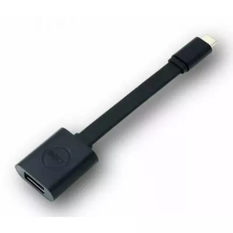 DELL USB-C - USB-A 3.0 datakabel 0,131 m zwart