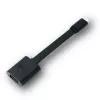 DELL USB-C - USB-A 3.0 datakabel 0,131 m zwart