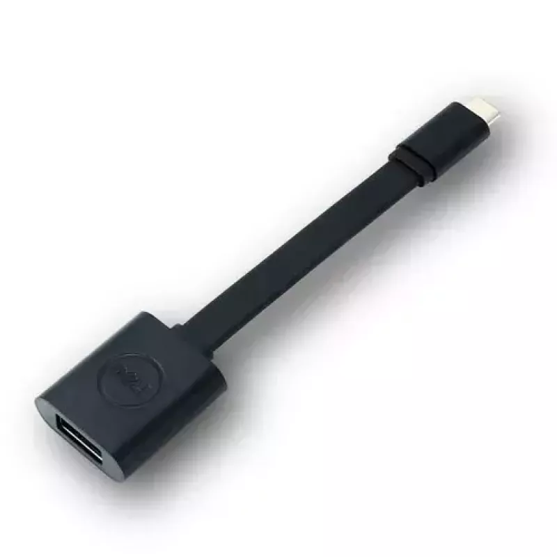 DELL USB-C - USB-A 3.0 datakabel 0,131 m zwart