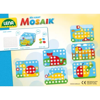 Mozaïekset Lena My First Mosaic Animals