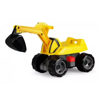 Ride-on graafmachine Lena GIGA TRUCKS Excavator PRO 4 wielen kunststof staal
