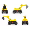 Ride-on graafmachine Lena GIGA TRUCKS Excavator PRO 4 wielen kunststof staal