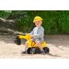Ride-on graafmachine Lena GIGA TRUCKS Excavator PRO 4 wielen kunststof staal