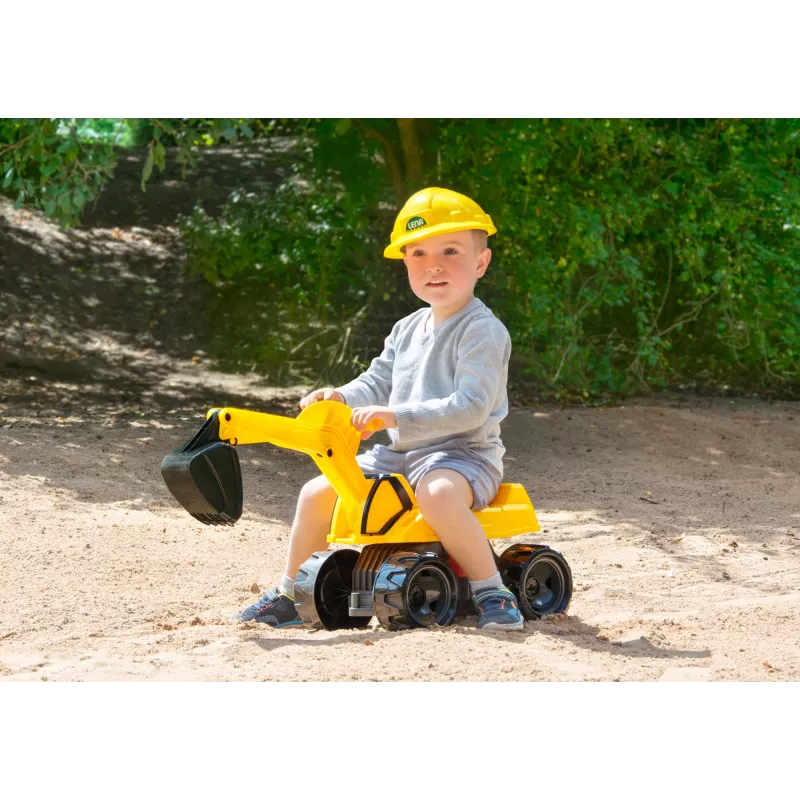 Ride-on graafmachine Lena GIGA TRUCKS Excavator PRO 4 wielen kunststof staal