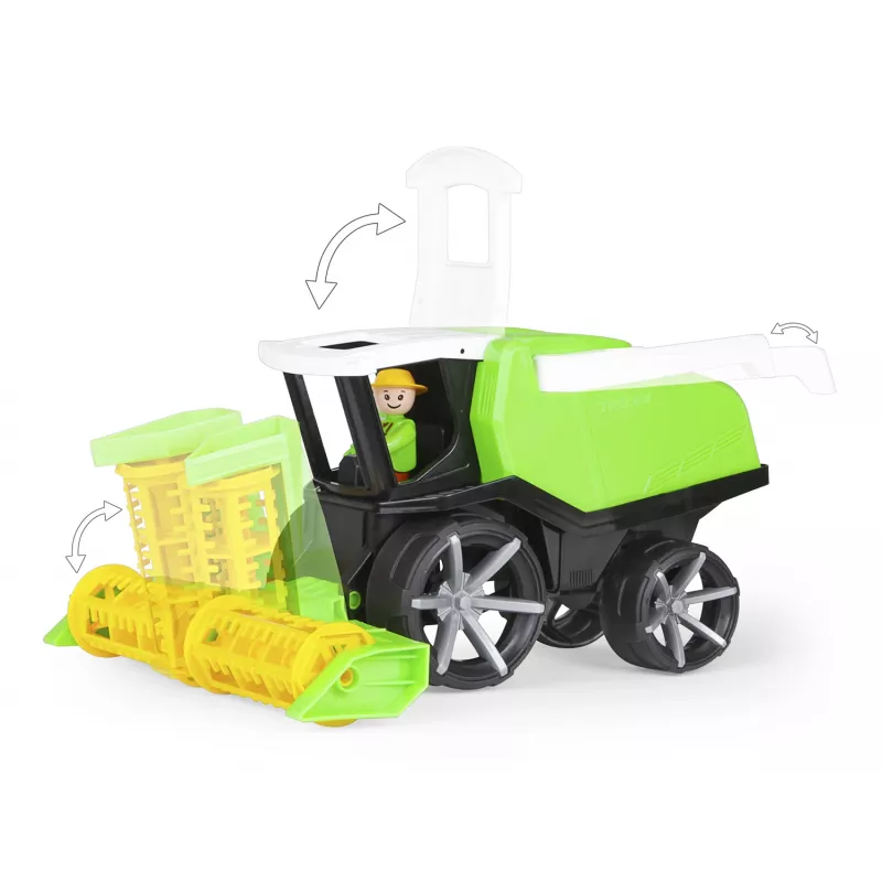 Maaidorser Lena TRUXX SM04536 rubber staal zwart groen