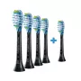 Philips Premium Plaque Defence HX9045/88 4+1 pack opzetborstels 5 stuks zwart