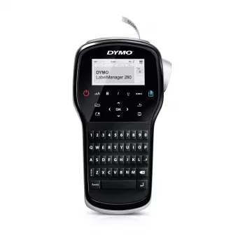 Labelapparaat Dymo LabelManager 280 QWERTY met LCD, USB, Li-Ion, D1-band (max. 12 mm)
