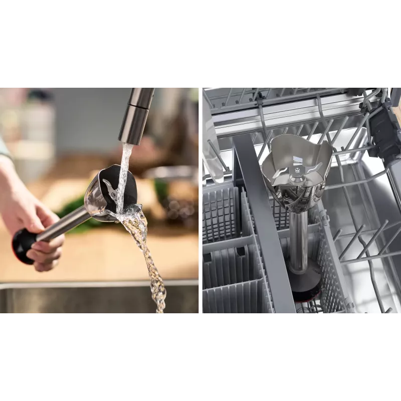 Bosch Serie 6 MSM6M621 mixer 0,5 L staafmixer 1000 W zwart, RVS