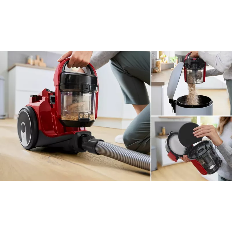 Bosch Serie 2 BGC05AAA2 stofzuiger 1,5 L steelstofzuiger droog 700 W zakloos