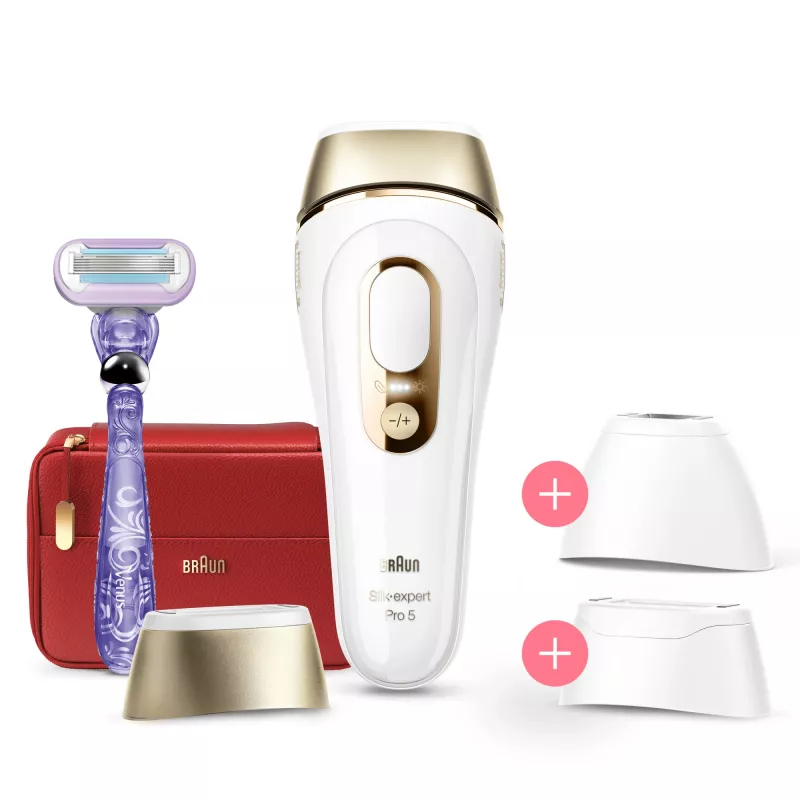 Braun Silk-expert Pro Silk·expert Pro 5 PL5267 intense pulsed light (IPL) goud, wit