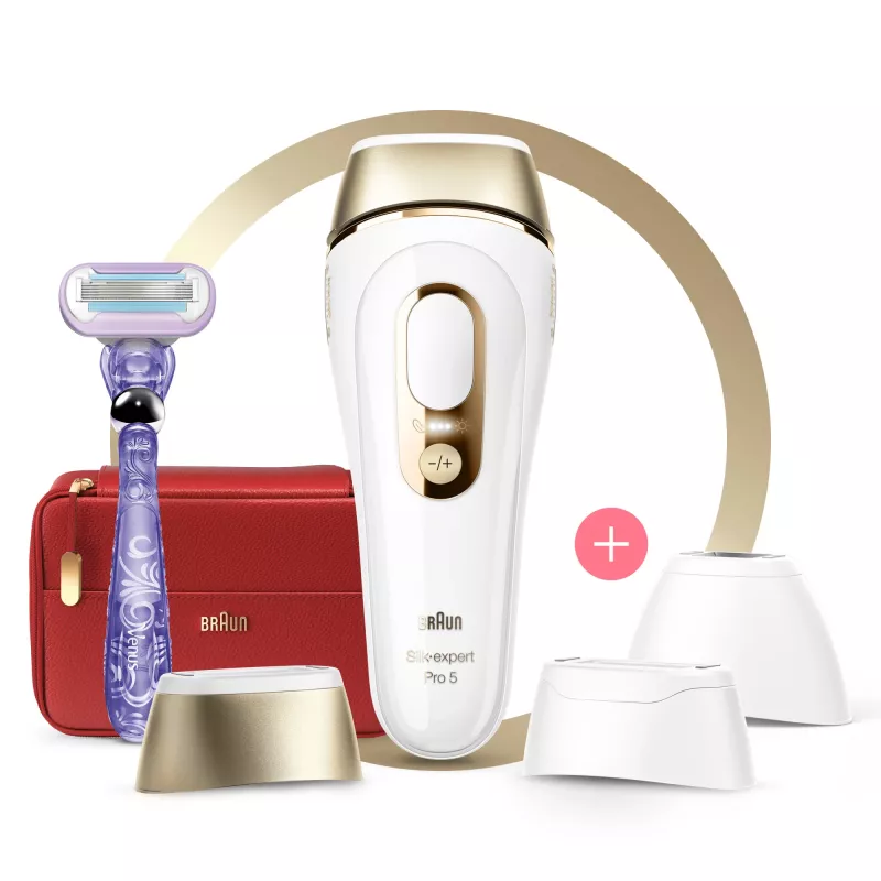 Braun Silk-expert Pro Silk·expert Pro 5 PL5267 intense pulsed light (IPL) goud, wit