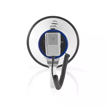 Megafoon Nedis MEPH200WT wit blauw 20 W 300 m bereik