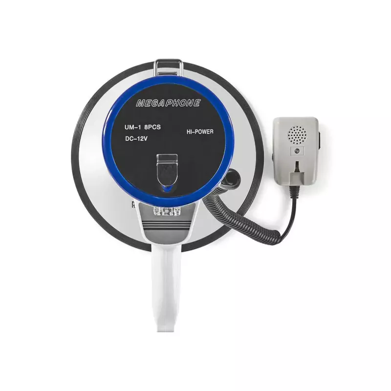 Megafoon Nedis MEPH200WT wit blauw 20 W 300 m bereik