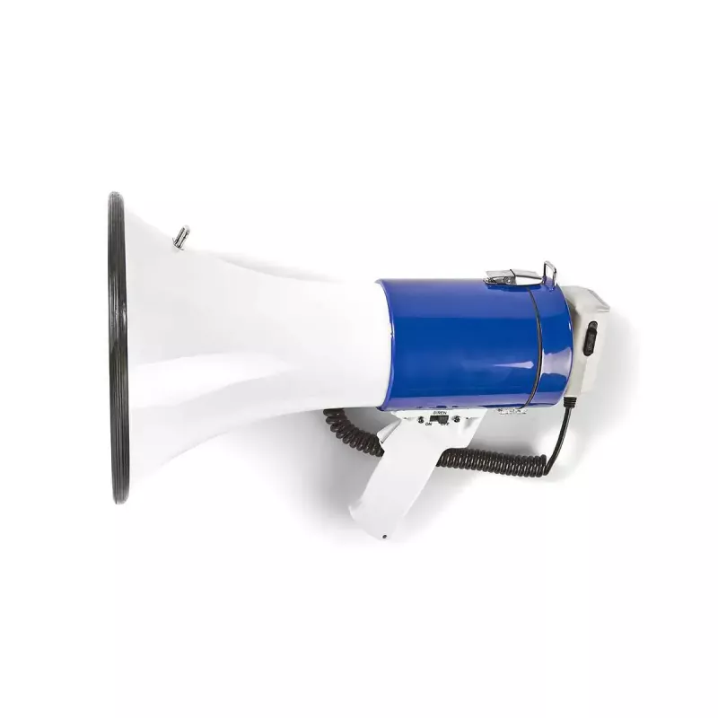 Megafoon Nedis MEPH200WT wit blauw 20 W 300 m bereik