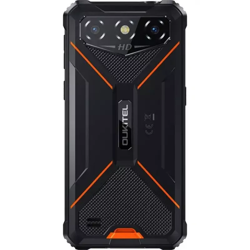 Oukitel G3 6 smartphone, 4 GB RAM, 128 GB, 6300 mAh, oranje