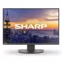 24 inch Sharp MultiSync EA242W LCD-monitor IPS 1920 x 1200 16:10 5 ms USB 3.2 hub VESA in hoogte verstelbaar zwart