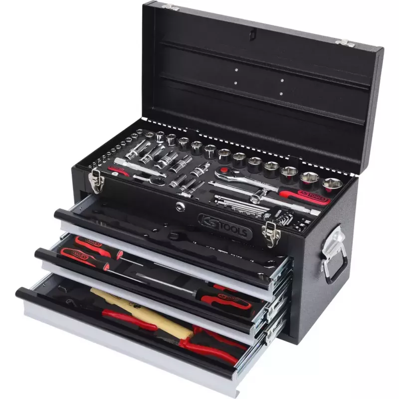 Monteurswerkzeugset KS Tools 918.0200 99 gereedschappen chroom-vanadiumstaal