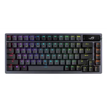 Draadloos mechanisch toetsenbord ASUS ROG Azoth zwart — model 90MP0316-BKUA01, RGB-achtergrondverlichting
