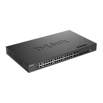 D-Link Layer 3 Stackable 10 Gigabit Managed Switches, Managed, L3, Fast Ethernet (10/100), Full duplex, rackmontage