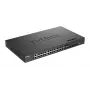 D-Link DXS-3410-32XY/E L3 stapelbare managed switch, 24x 10GBASE-T + 4x SFP+ + 4x SFP28