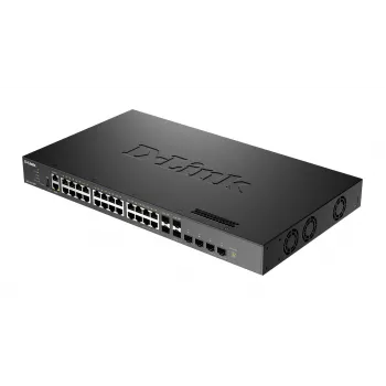 D-Link Layer 3 Stackable 10 Gigabit Managed Switches, Managed, L3, Fast Ethernet (10/100), Full duplex, rackmontage