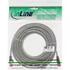 Ethernet-patchkabel InLine Cat6 S/FTP PiMF 250MHz PVC, RJ-45–RJ-45, koper, transparant, 15 m