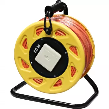InLine LAN-kabelhaspel, Cat.6A, S/FTP, 80m