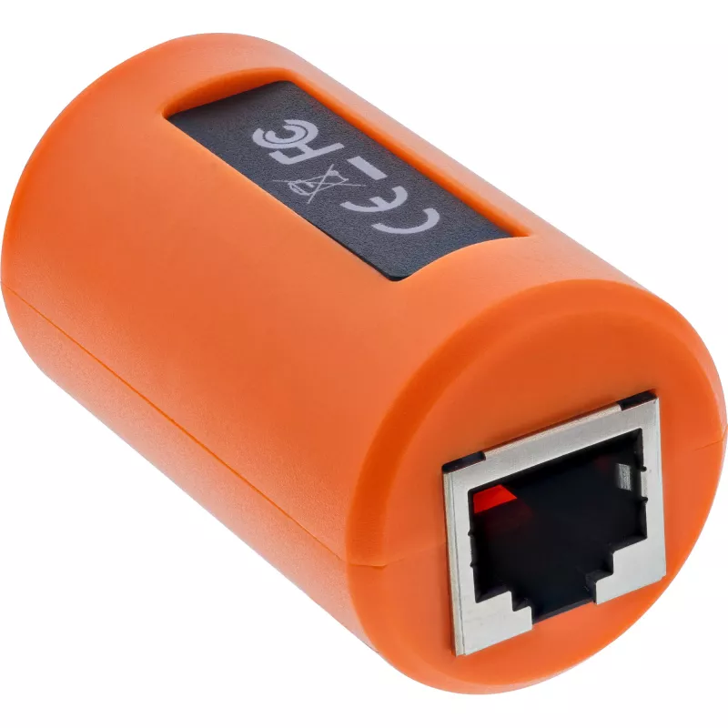 InLine overspanningsbeveiliging RJ45-koppeling voor netwerk en PoE