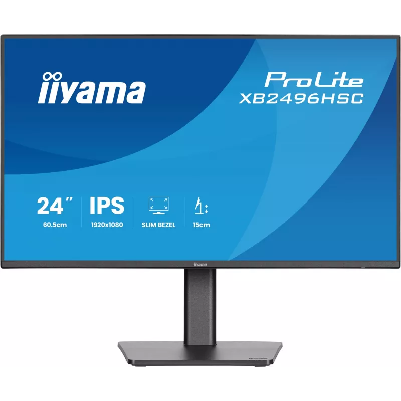 iiyama ProLite XB2496HSC-B1 computermonitor 60,5 cm (23,8 inch) 1920 x 1080 pixels Full HD LED zwart