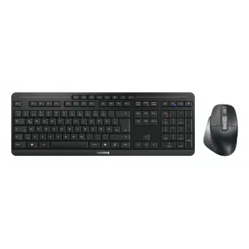CHERRY Stream desktop ultimate toetsenbord muis inclusief home/office USB + RF Wireless + Bluetooth QWERTZ Duits zwart