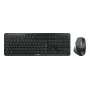 CHERRY Stream desktop ultimate toetsenbord muis inclusief home/office USB + RF Wireless + Bluetooth QWERTZ Duits zwart