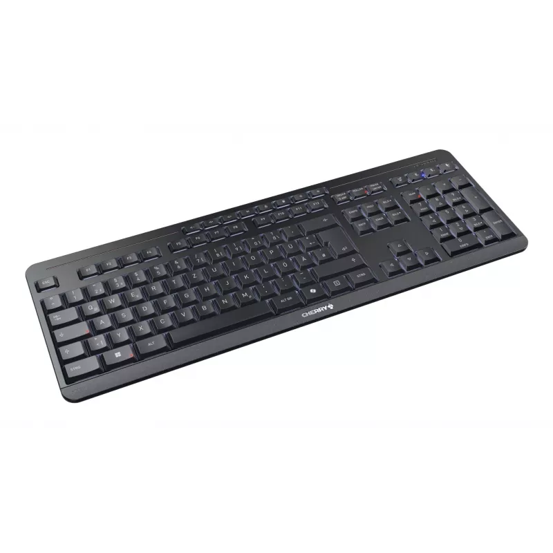 CHERRY Stream desktop ultimate toetsenbord muis inclusief home/office USB + RF Wireless + Bluetooth QWERTZ Duits zwart
