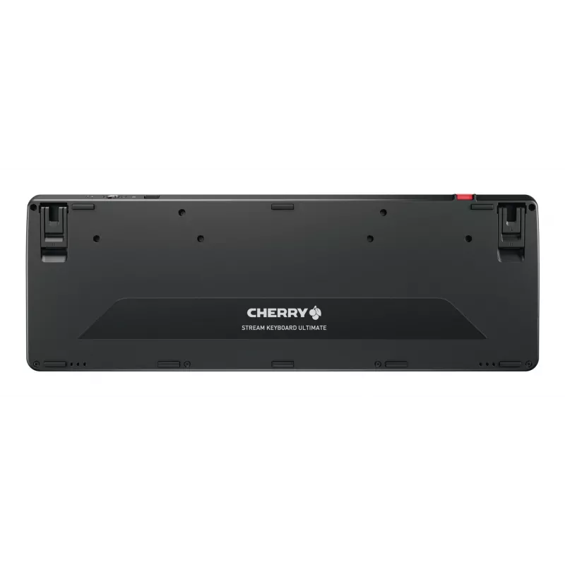 CHERRY Stream desktop ultimate toetsenbord muis inclusief home/office USB + RF Wireless + Bluetooth QWERTZ Duits zwart