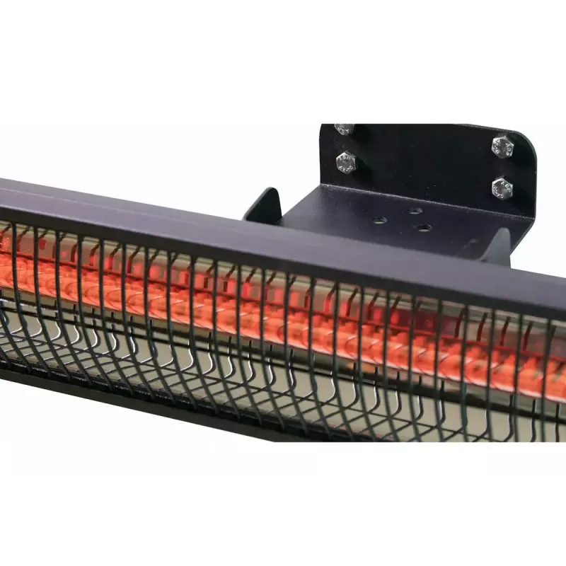 Infraroodverwarming SUNRED RD-DARK-20, 2000 W, wandmontage, IP55, zwart