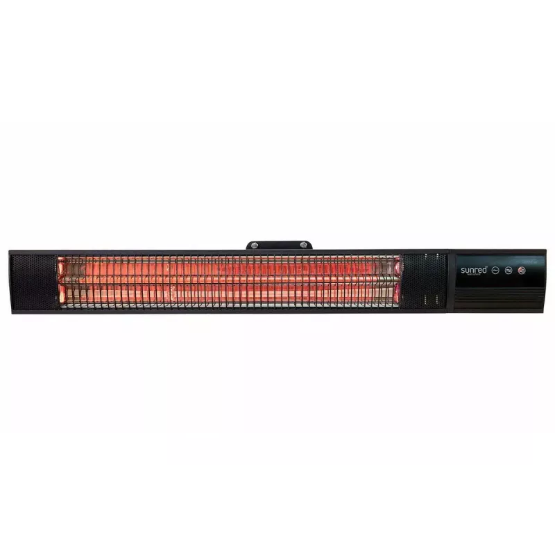 Infraroodverwarming SUNRED RD-DARK-20, 2000 W, wandmontage, IP55, zwart