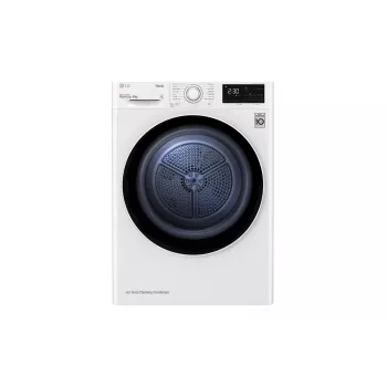 LG RH80V3AV6N warmtepompdroger vrijstaand frontlader 8 kg wit