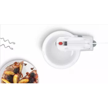Bosch MFQ2600G handmixer met standaard en kom 375 W wit