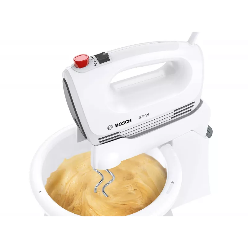 Bosch MFQ2600G handmixer met standaard en kom 375 W wit