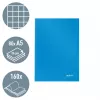 Leitz notebook Solid Hardcover A5 geruit 90 g/m² 80 vel, effen, blauw, A5, 80 vel, glanzend, 80 g/m²