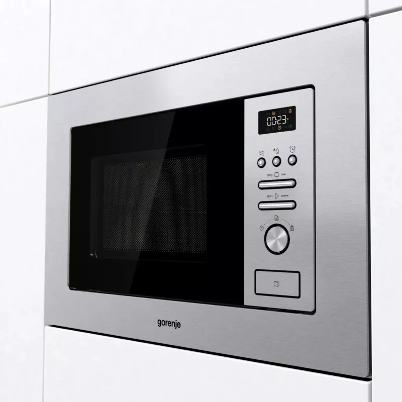 Gorenje BM201AG1X RVS grill-magnetron inbouw 20 L 800 W