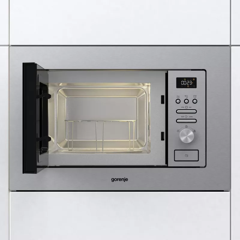 Gorenje BMI201AG1X RVS combi-magnetron inbouw 20 L 800 W