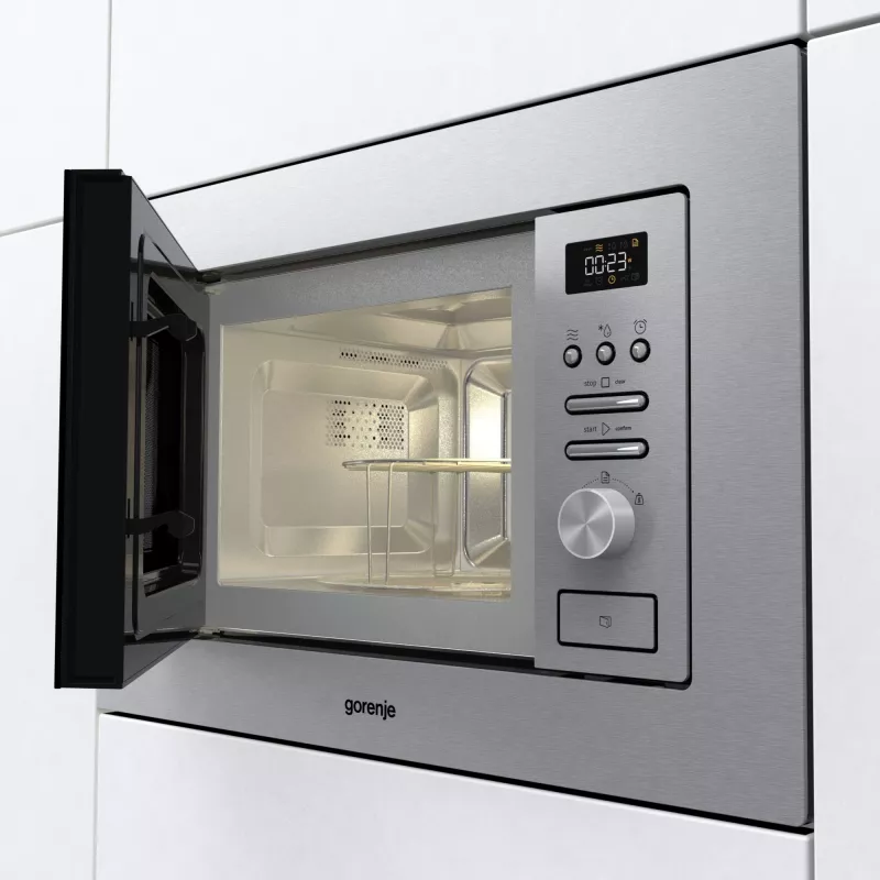 Gorenje BMI201AG1X RVS combi-magnetron inbouw 20 L 800 W