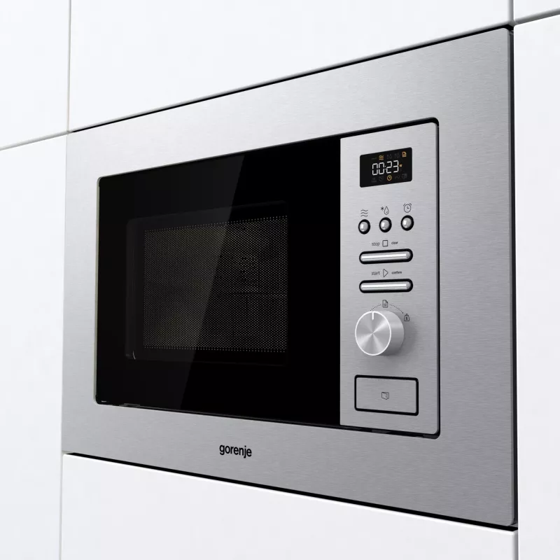 Gorenje BMI201AG1X RVS combi-magnetron inbouw 20 L 800 W