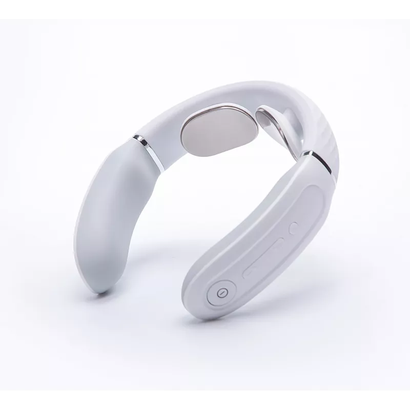 SKG 4356E - wit, combimassage, nek, wit, silicone, knoppen, batterij