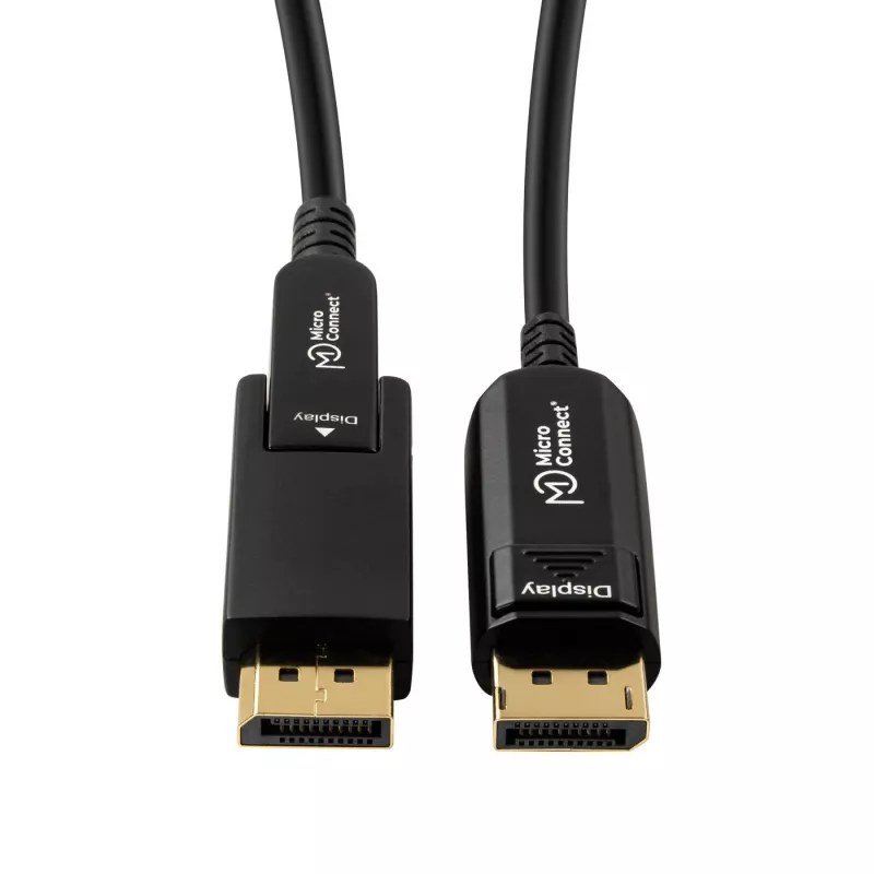 Microconnect DP-MMG-1500MBV1.4OP DisplayPort-kabel 15 m zwart