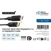 Microconnect DP-MMG-1500MBV1.4OP DisplayPort-kabel 15 m zwart