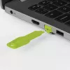 Lindy RJ-45 poortblokkering (zonder sleutel) – 20-pack, groen