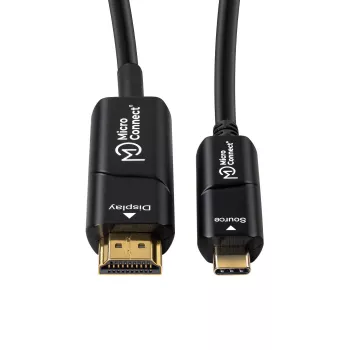 Microconnect USB3.1CHDMI10OP videokabel-adapter 10 m USB Type-C HDMI zwart