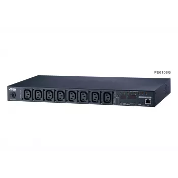 ATEN 1U 10A 8 outlet switched bank metered PDU + gratis Eco PDU Manager software