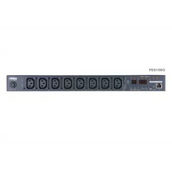 ATEN 1U 10A 8 outlet switched bank metered PDU + gratis Eco PDU Manager software